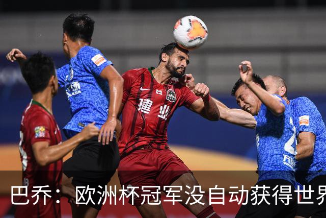 巴乔：欧洲杯冠军没自动获得世界杯资格 这是耻辱